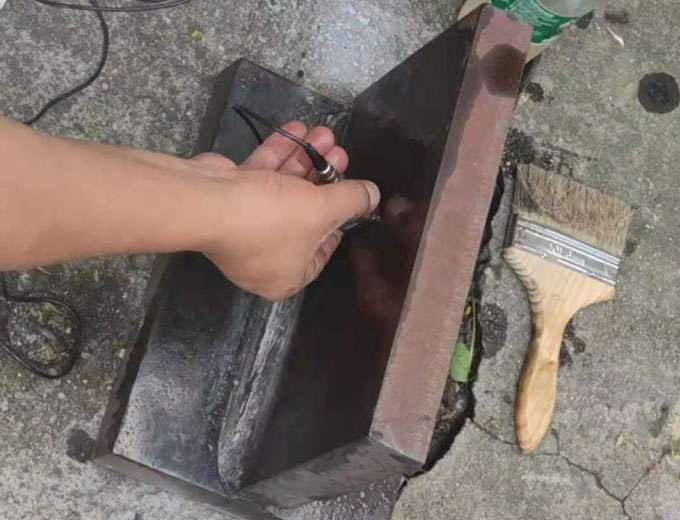 机器人焊接件焊缝无损检测案例
